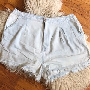 High waisted Free People shorts